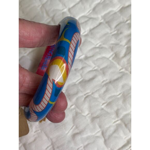 Gordon White Hummingbird Colibri Wood Bangle New Boho Cottagecore Bracelet‎ Fun - Picture 5 of 10